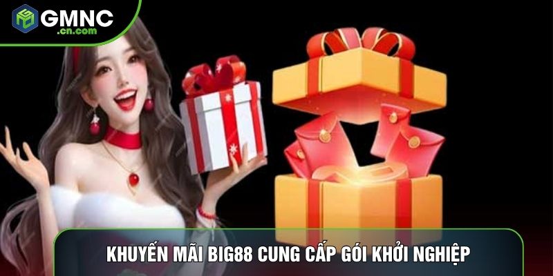 Khuyến mãi Big88 cung cấp gói khởi nghiệp cho tân thủ